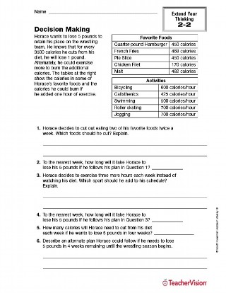 Using Data to Make Decisions: Real-World Word Problems