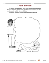 I Have a Dream: Drawing Activity