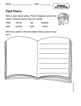 Science and Writing: Food Poetry