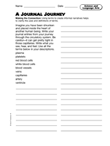 Science and Language Arts: A Journal Journey