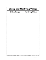Living and Non-Living Things
