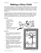 Making a Story Cloth