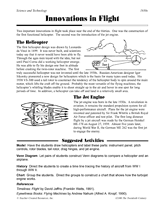 Innovations in Flight