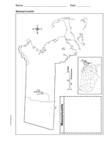 Map of Massachusetts