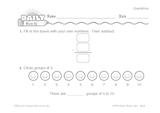 Math Warm-Up 75 for Gr. 1 & 2: Operations