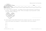 Math Warm-Up 109 for Gr. 5 & 6: Measurement & Geometry
