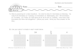 Math Warm-Up 16 for Gr. 5 & 6: Numbers and Numeration