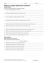 What Is a Single-Replacement Reaction?