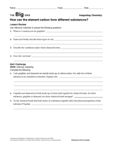 How Can the Element Carbon Form Different Substances?