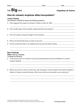 How Do Volcanic Eruptions Affect Ecosystems?