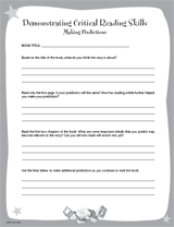 Demonstrating Critical Reading Skills
