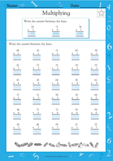 Multiplying (2-Digit by 1-Digit) I