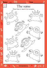 Match the Monsters