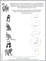 Matching Animal Habitats
